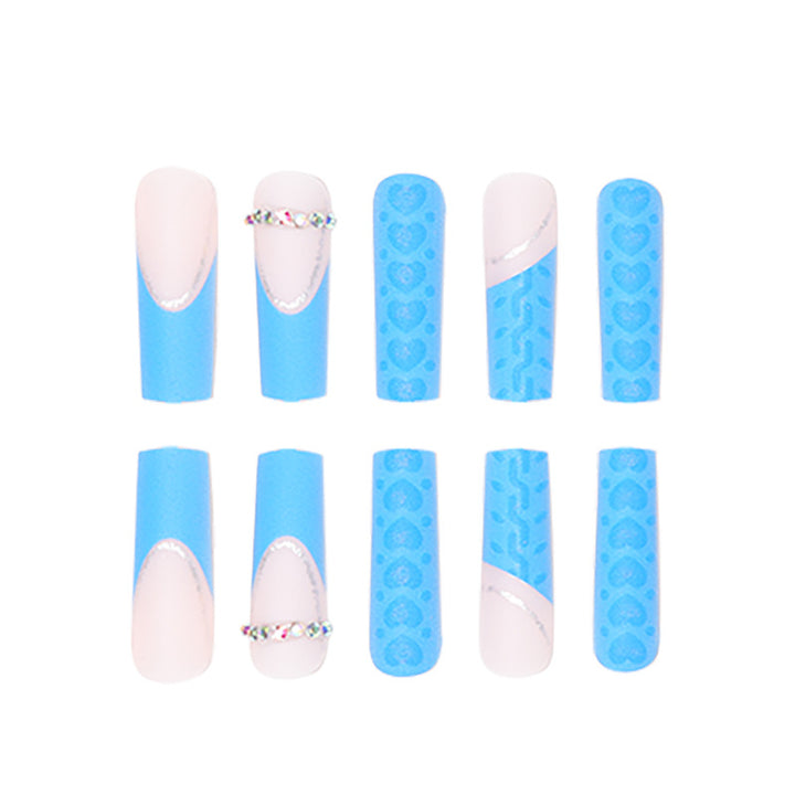 Artistic Textured Stiletto Nail Art Set Kalsten
