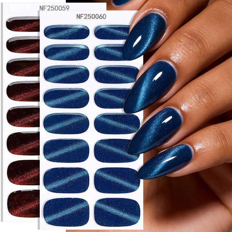 Sparkling Glossy Nail Wraps