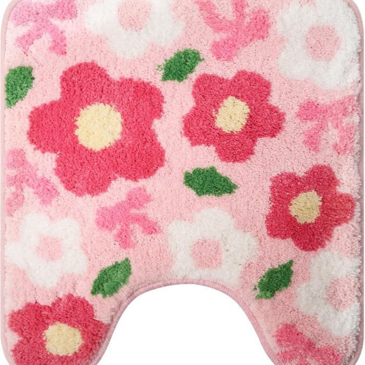 Cat-Themed Bath Mat