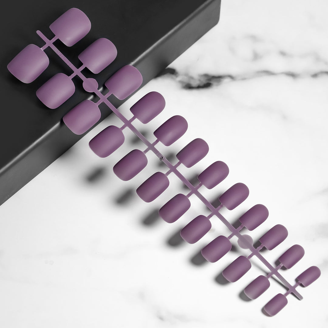 Matte Finish Press-On Nail Tips Kalsten