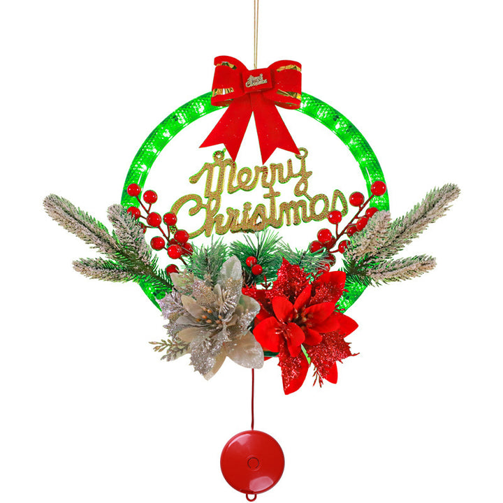 Illuminated Christmas Wreath Kalsten
