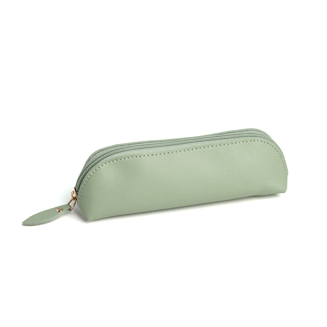 Premium Leather Zippered Pencil Case Kalsten