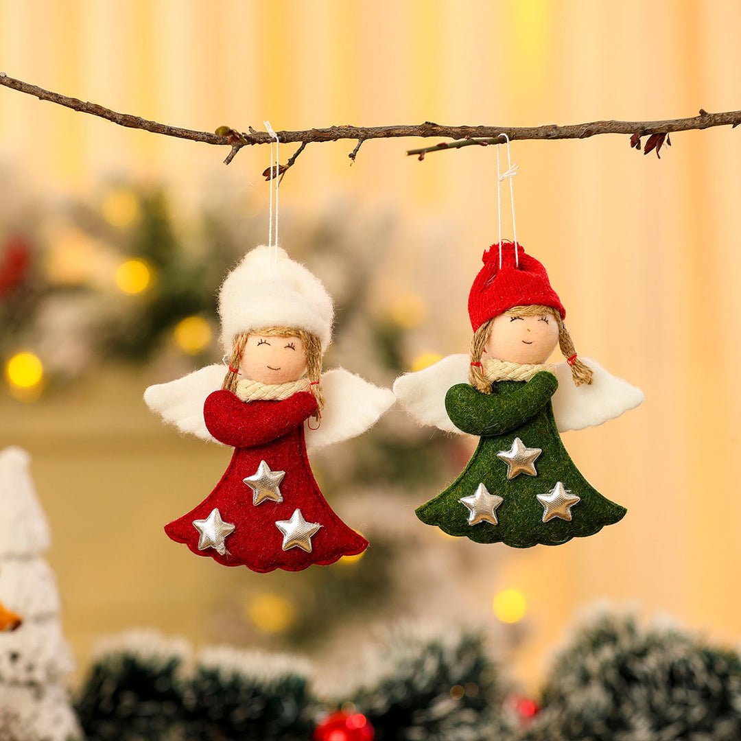 Decorative Felt Christmas Angel Ornament Kalsten