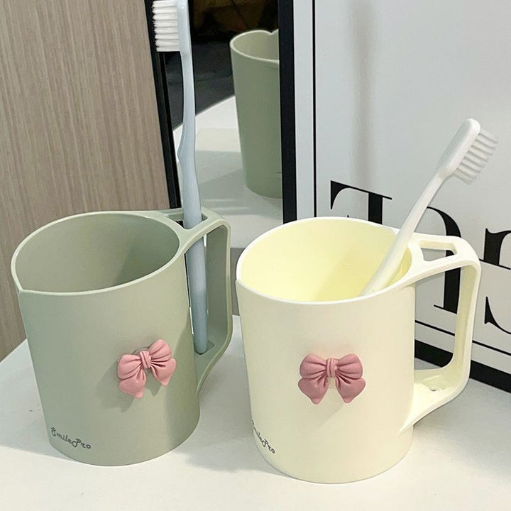 Ceramic mug with elegant bow motif Kalsten