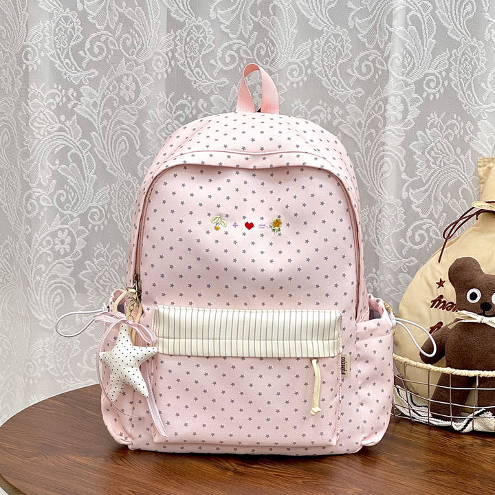 Casual Star-Printed Backpack Kalsten