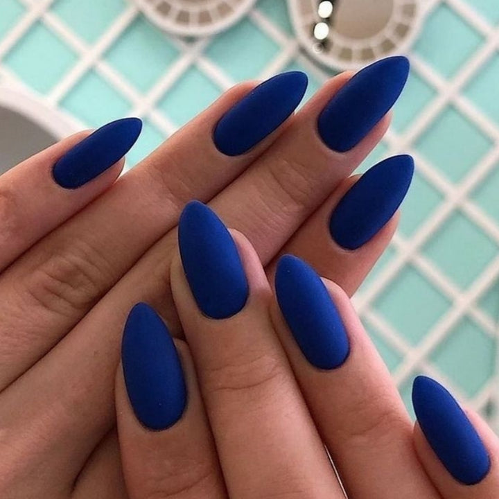 Matte Stiletto Press-On Nail Set Kalsten