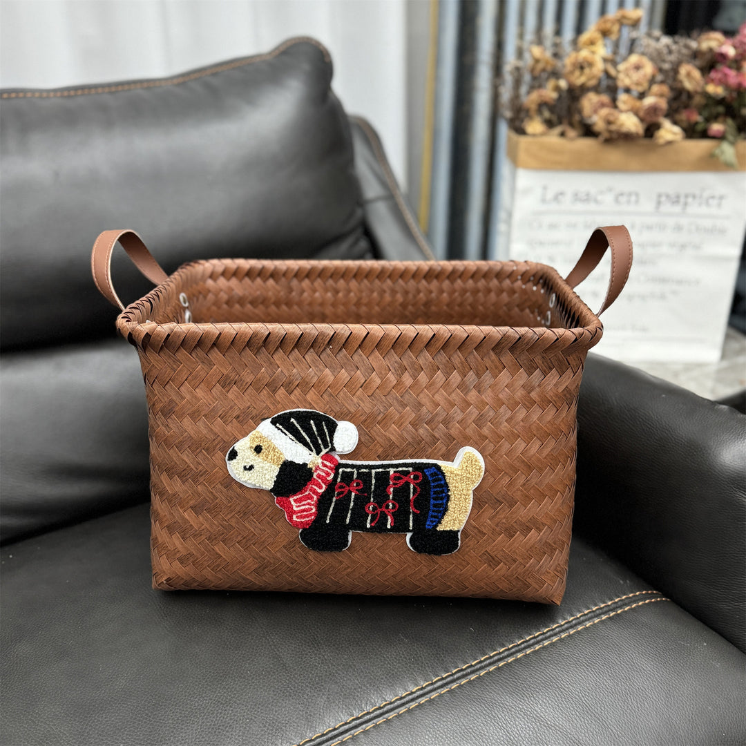 Woven storage basket Kalsten