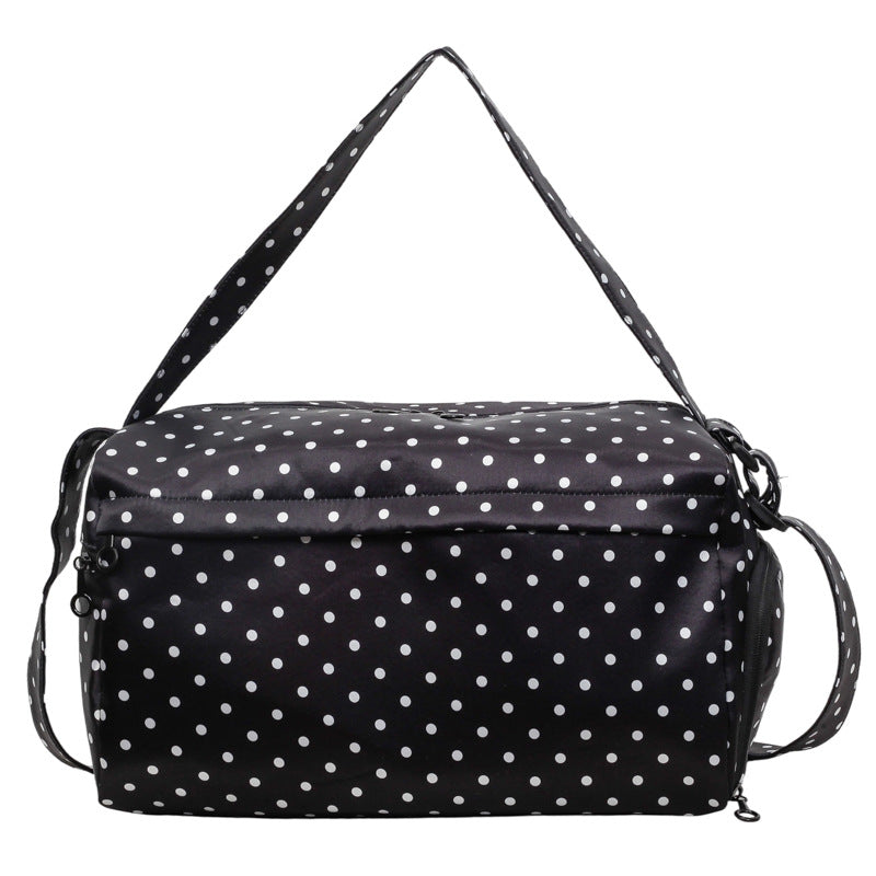 Stylish Polka Dot Travel Duffle Bag Kalsten