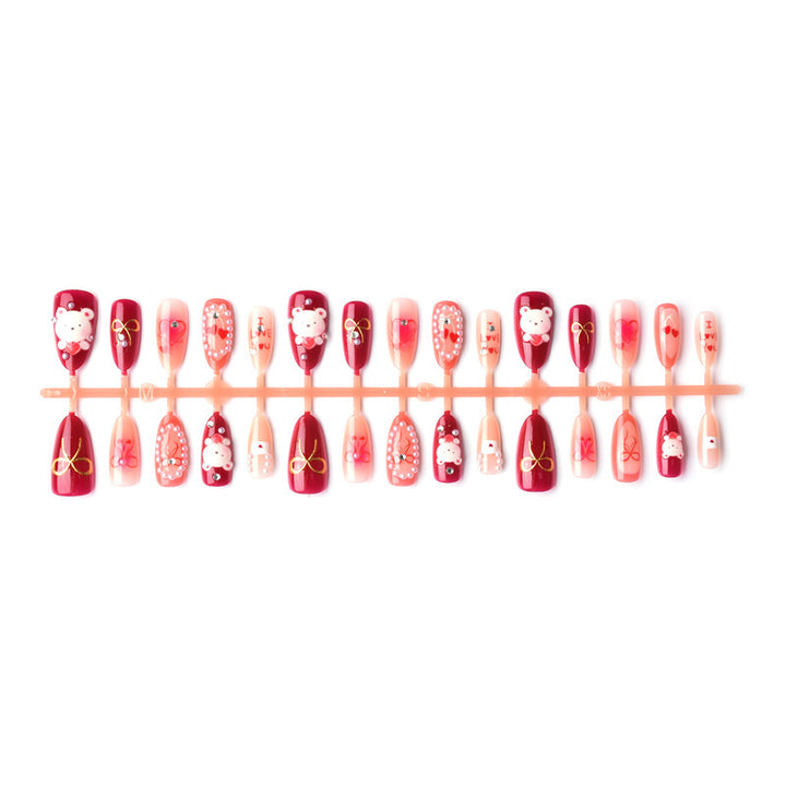 Artistic Nail Set with Loving Designs Kalsten