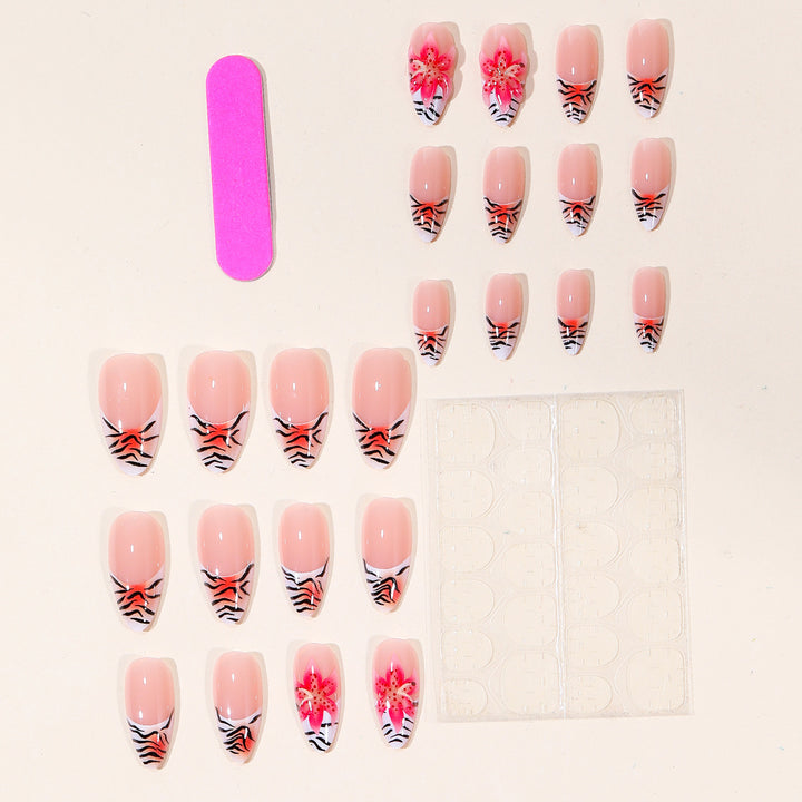 Artistic Stiletto Nail Design Kalsten