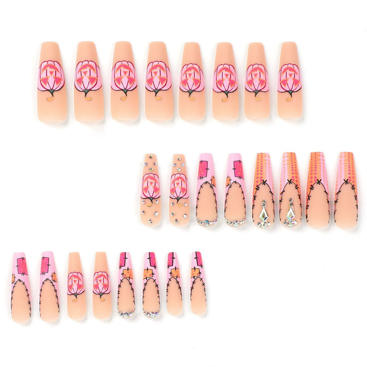 Artificial Nail Art with Halloween Design Kalsten