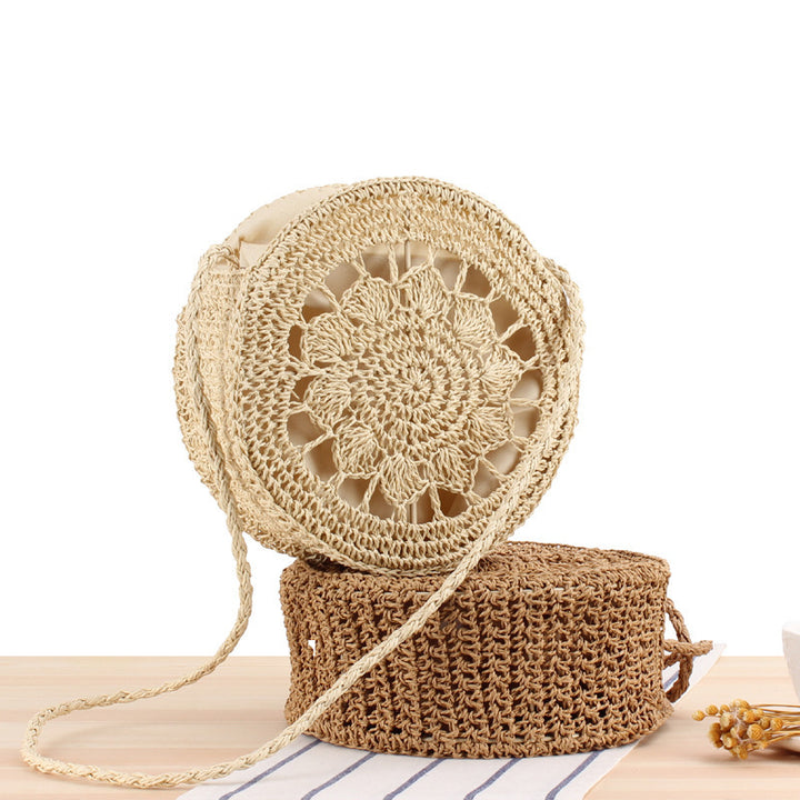 Round Macrame Shoulder Bag Kalsten