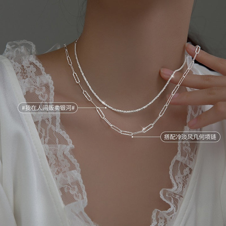 Layered Chain Link Necklace Kalsten