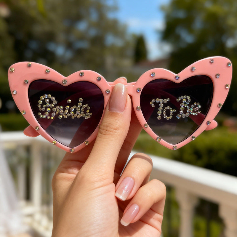 Heart-Shaped Bridal Party Sunglasses Kalsten