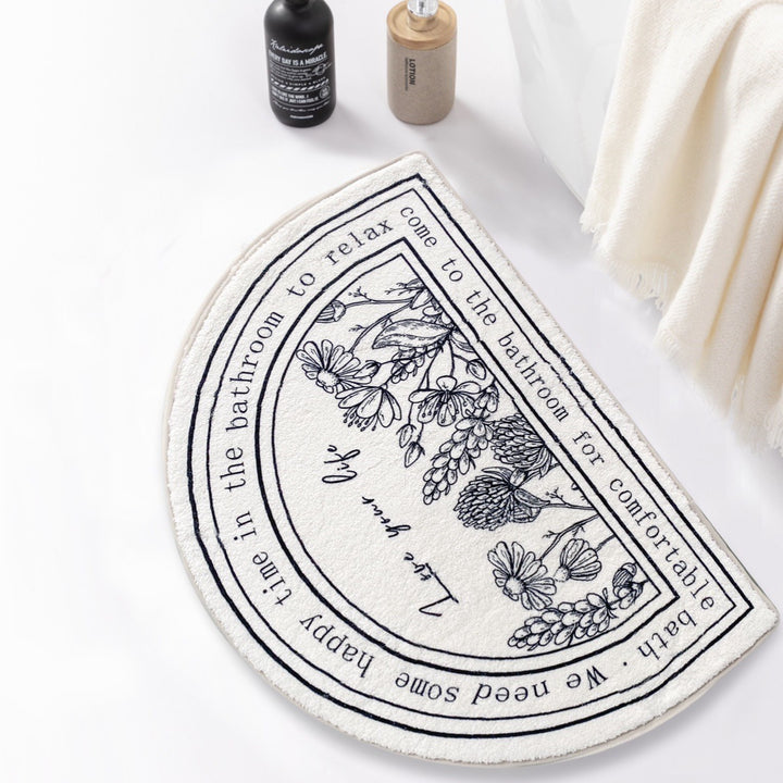 Cozy Bathroom Mat for Home Floor