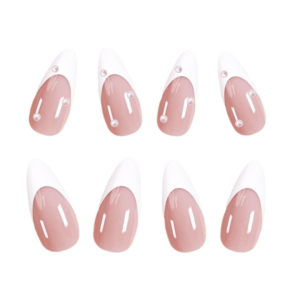 Elegant Press-On Stiletto Nail Art