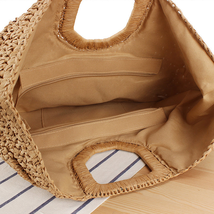 Large handbag with folded design Kalsten