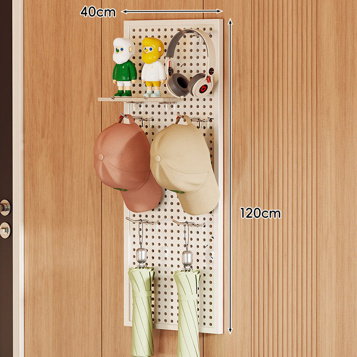 Wall-Mounted Pegboard Organizer