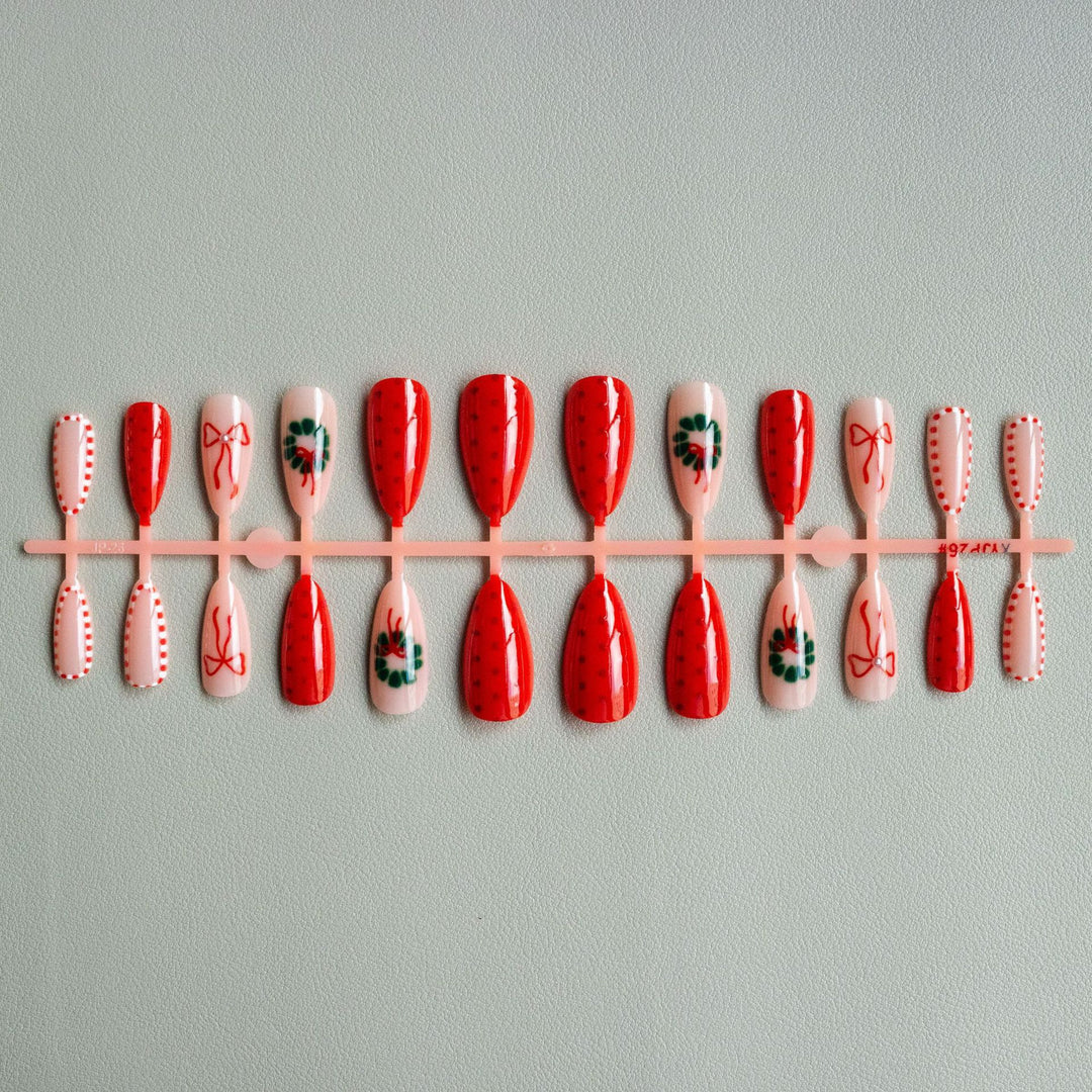 Festive Holiday Nail Art Set  1790957893