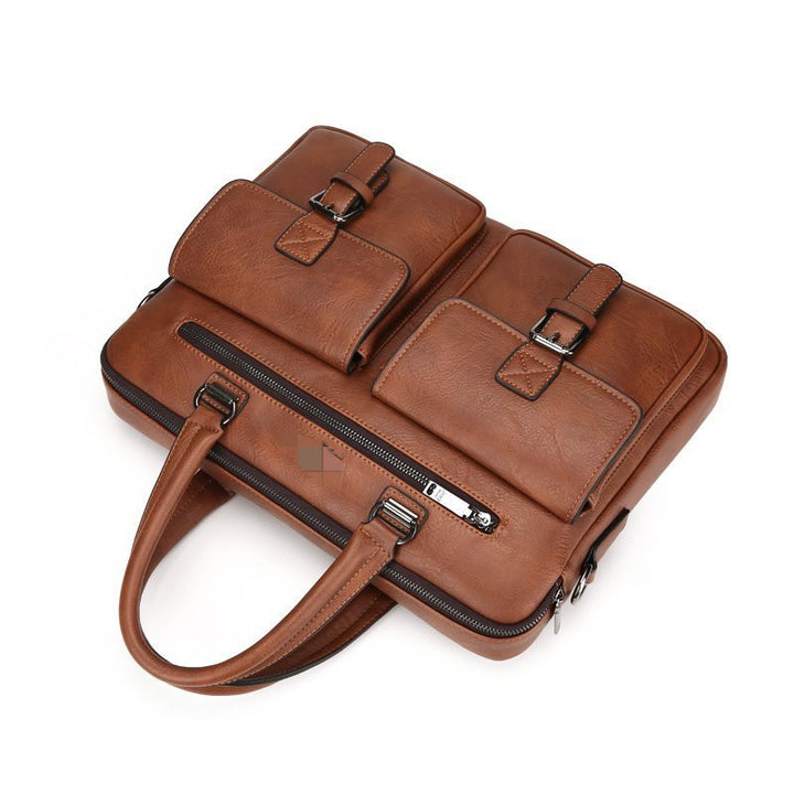 Stylish Multi-Pocket Briefcase Kalsten