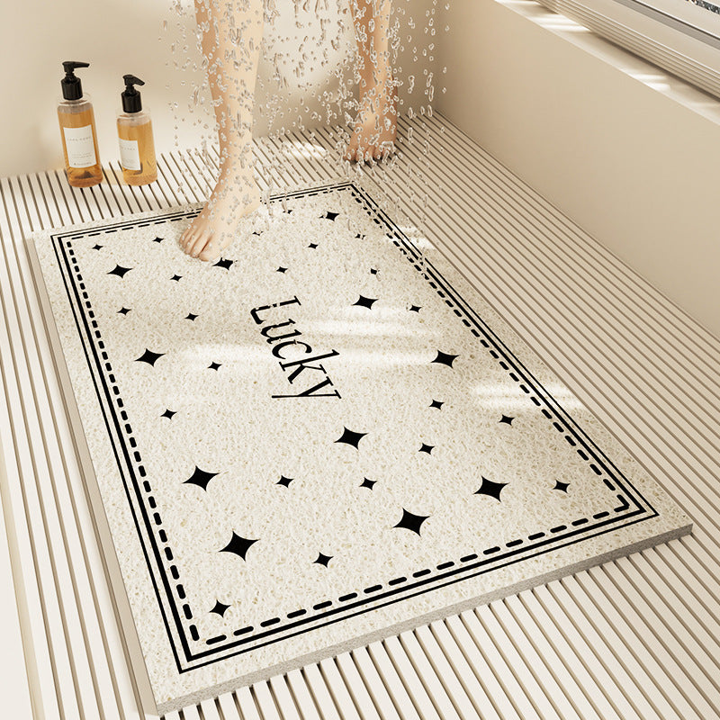 Slip-Resistant Geometric Bath Mat Kalsten