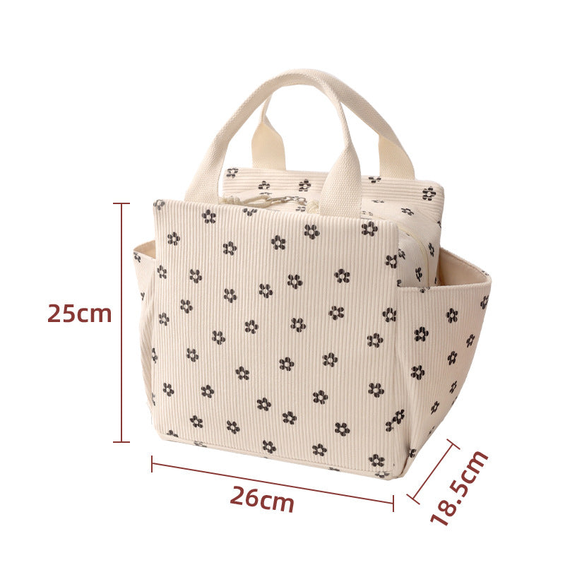 Insulated Multi-Compartment Lunch Tote Kalsten
