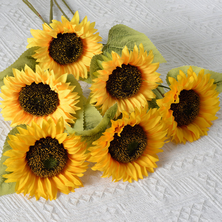 Decorative Fabric Sunflower Accent