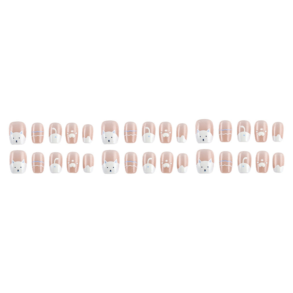 Artistic Themed Press-On Nail Art Kalsten