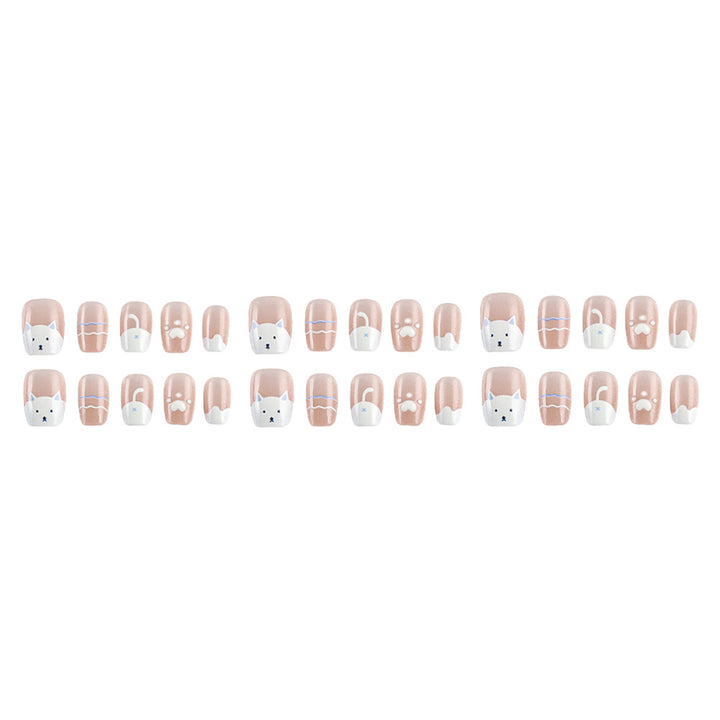 Artistic Themed Press-On Nail Art Kalsten
