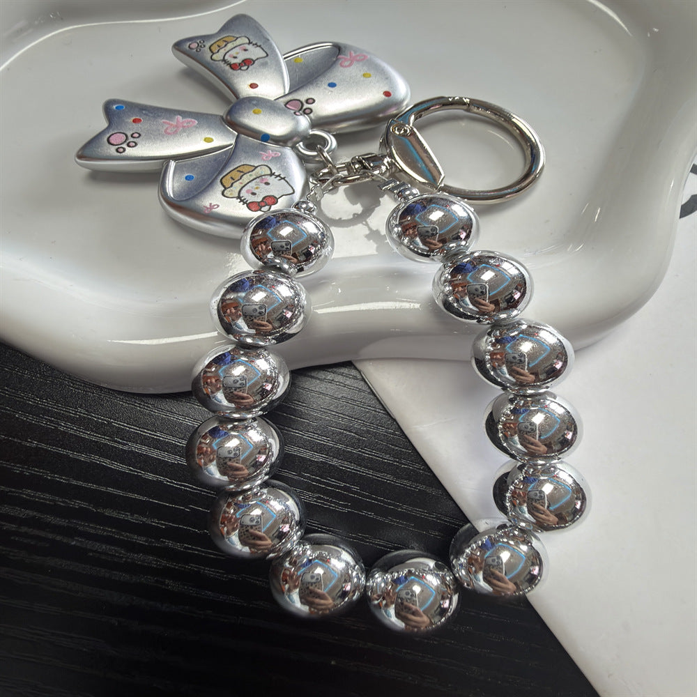 Playful Beaded Keychain Holder Kalsten