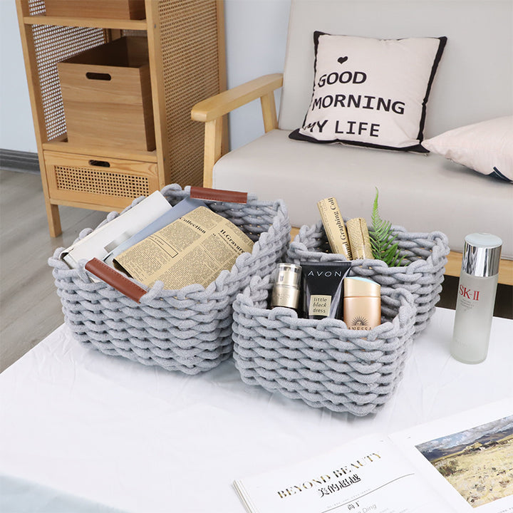 Soft Knit Storage Basket Set Kalsten