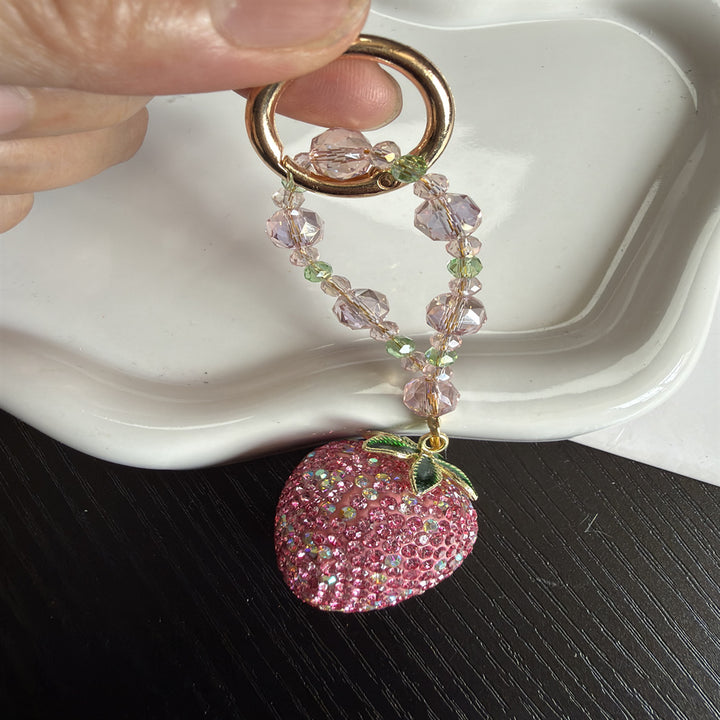 Strawberry Charm Keychain Holder Kalsten