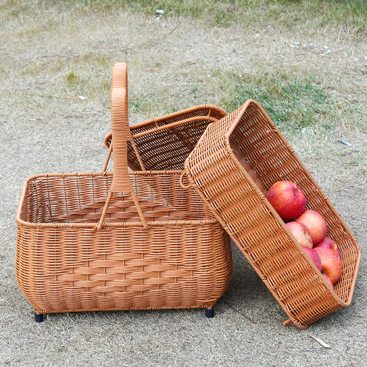 Decorative Wicker Storage Container Kalsten