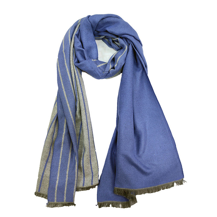 Women's Elegant and Warm Scarf with Modern Check Pattern Kalsten