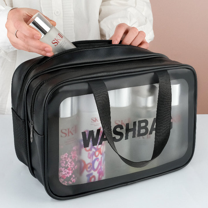Cosmetic Travel Bag With Transparent Front Kalsten