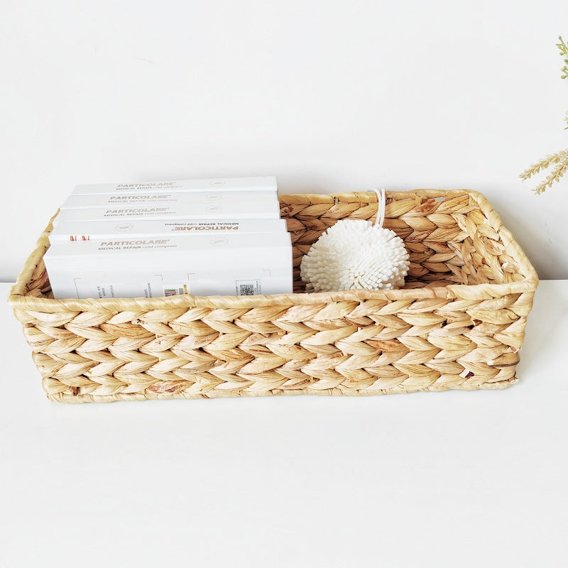 Handwoven Natural Fiber Storage Tray Kalsten