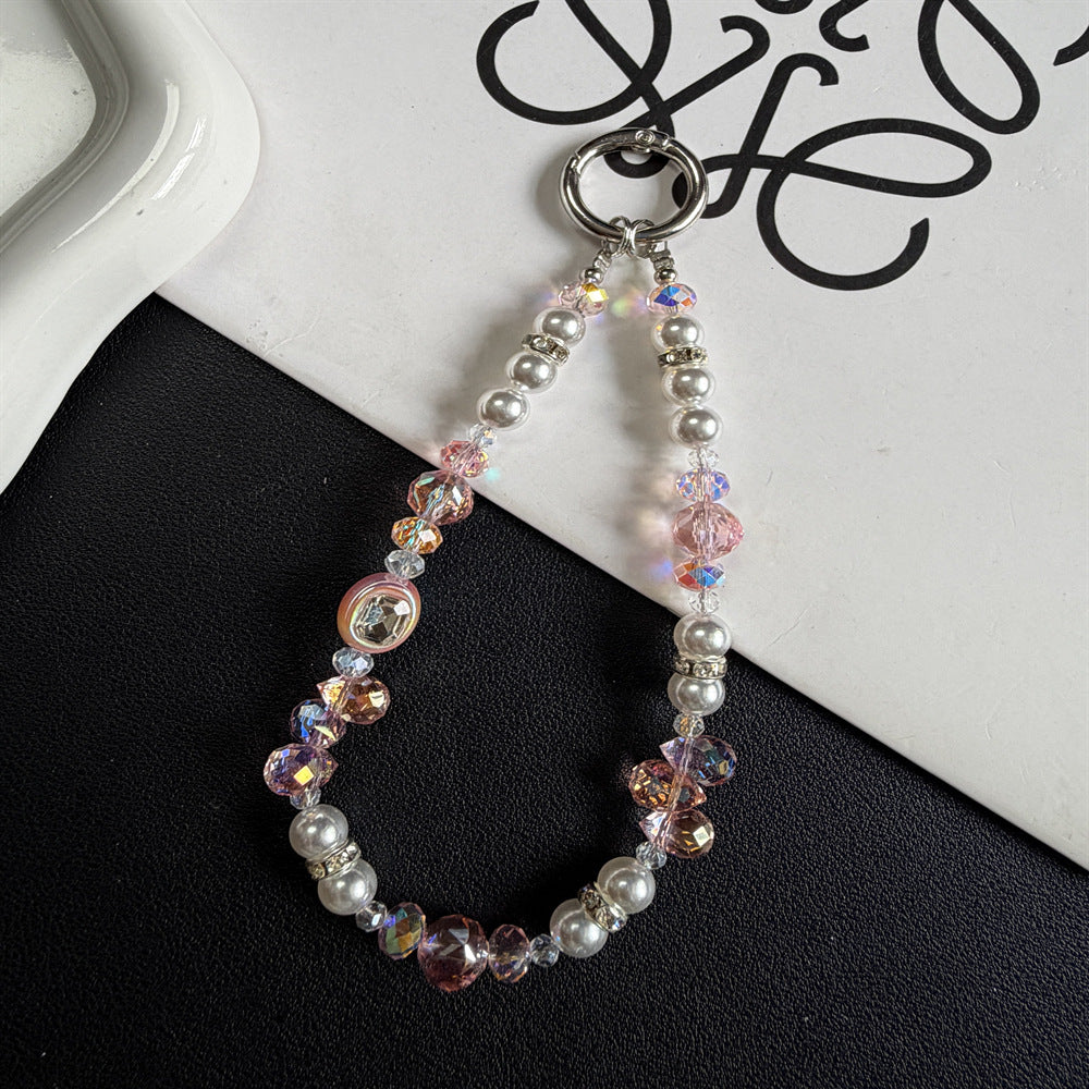 Elegant Beaded Charm Keychain Kalsten 1790135736