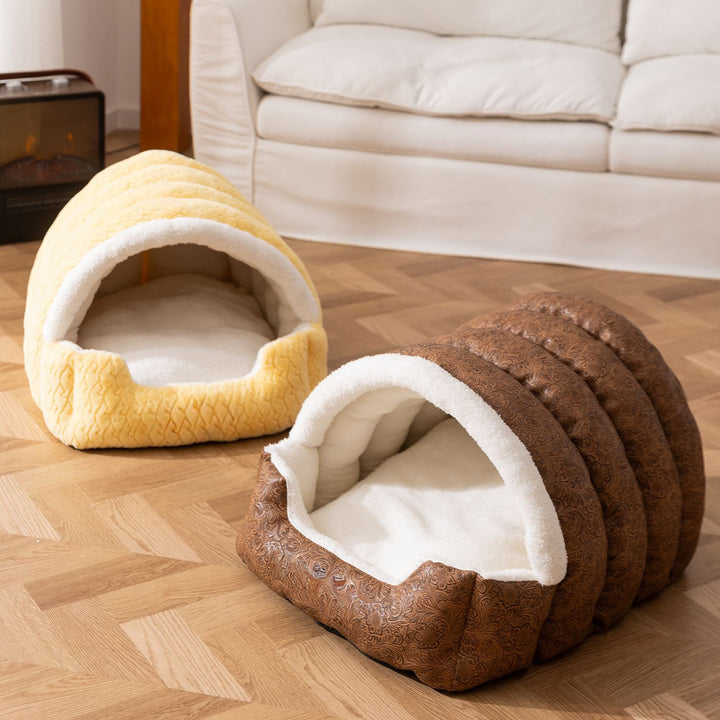 Cozy Enclosed Dog Bed