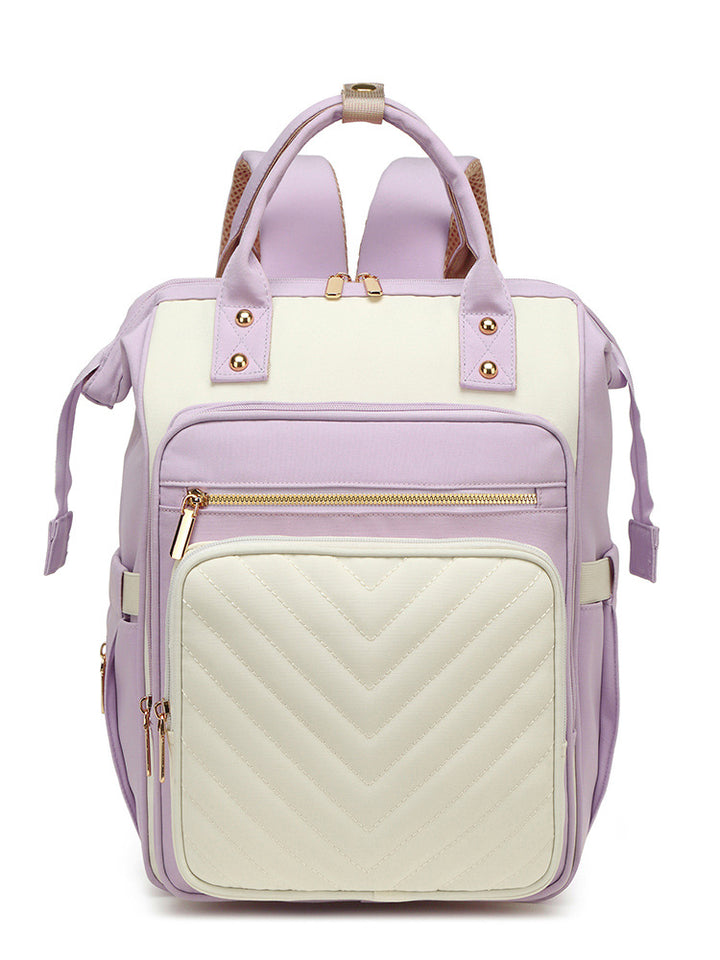 Trendy Quilted Multi-Functional Backpack Kalsten