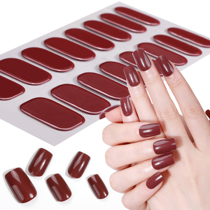 Glossy Gel Nail Wraps