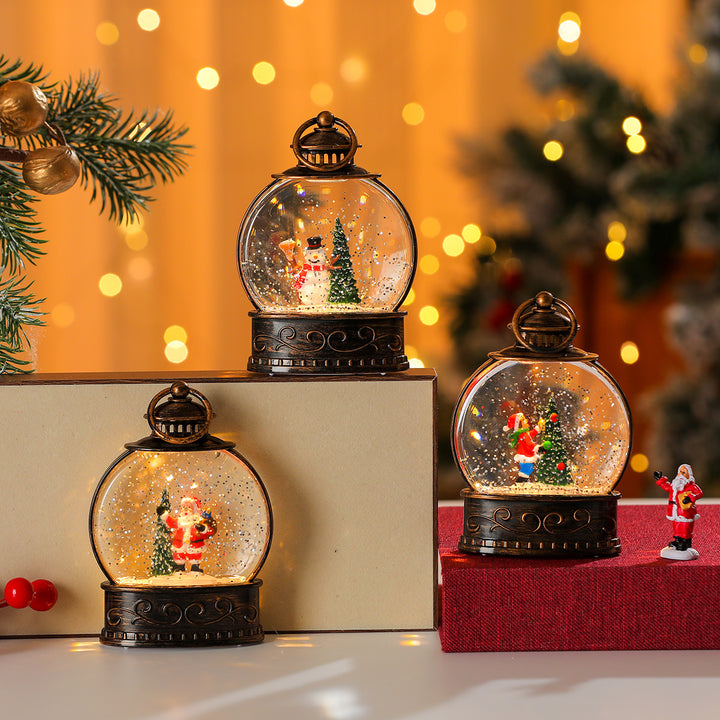 Decorative Snow Globe Lantern Kalsten