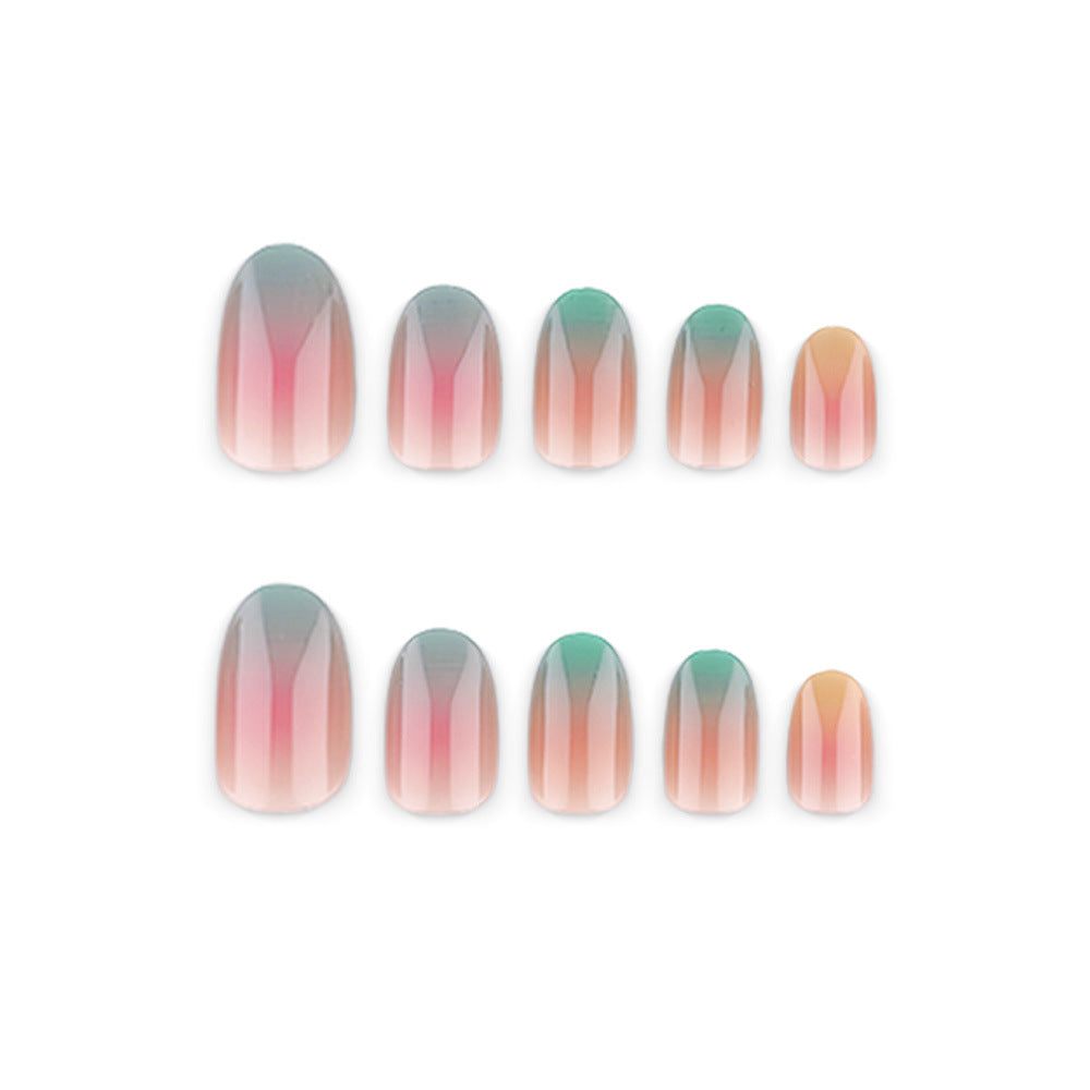 Artificial nail tips with gradient Kalsten