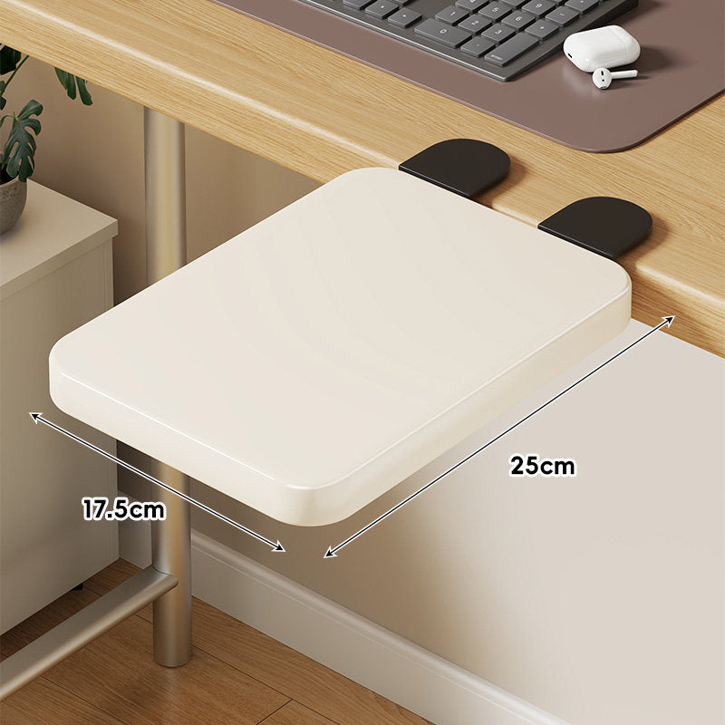 Under-Desk Sliding Keyboard Tray and Desk Extender with Smooth Glide Mount