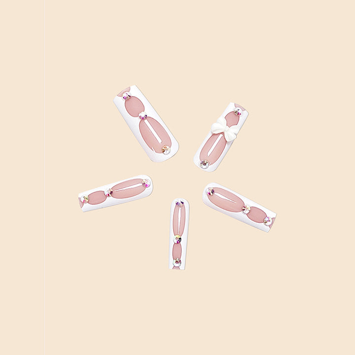 Glamorous Jewel-Accent Nail Art Kit