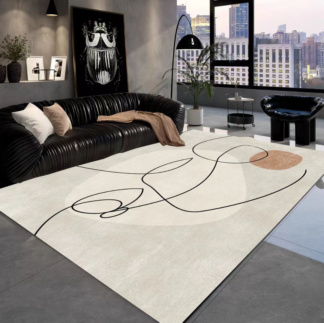Abstract Art Area Rug Kalsten