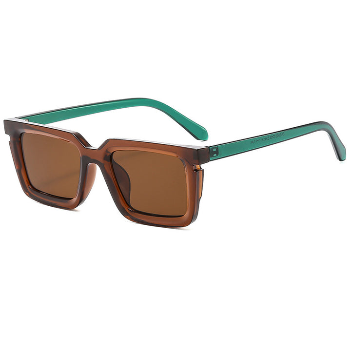 Men's Bold Retro Square Sunglasses Kalsten