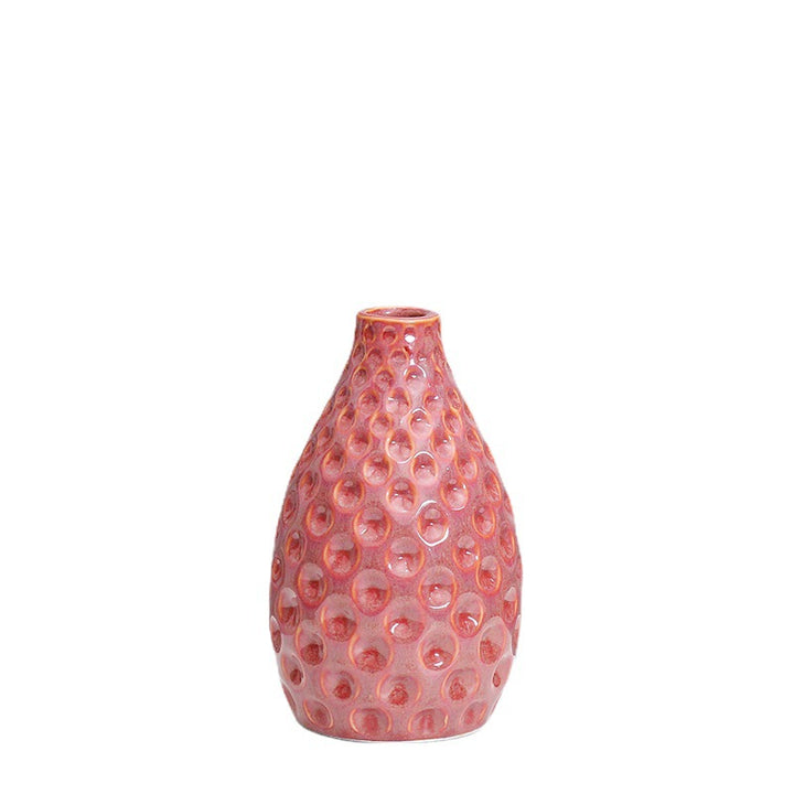 Textured Ceramic Decorative Vase Kalsten