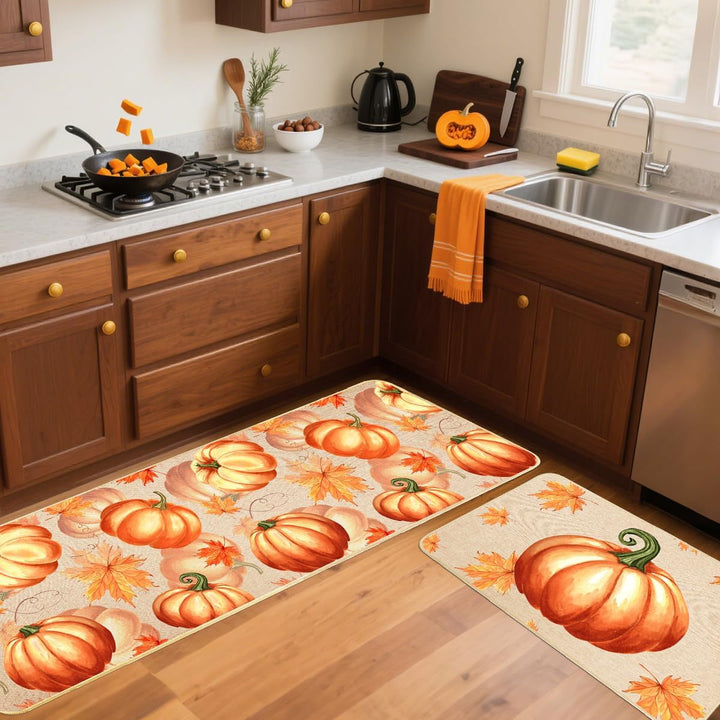 Seasonal Decorative Kitchen Mat Set