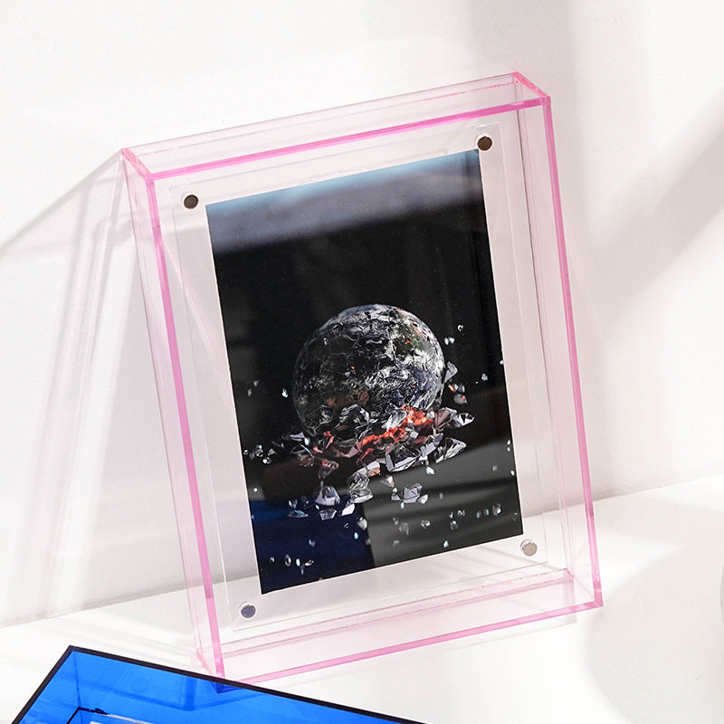Artistic Acrylic Display Frame for Home Decor