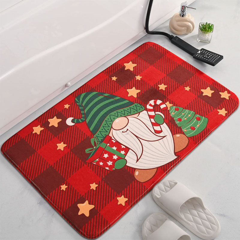 Fun Holiday Themed Bath Rug Kalsten